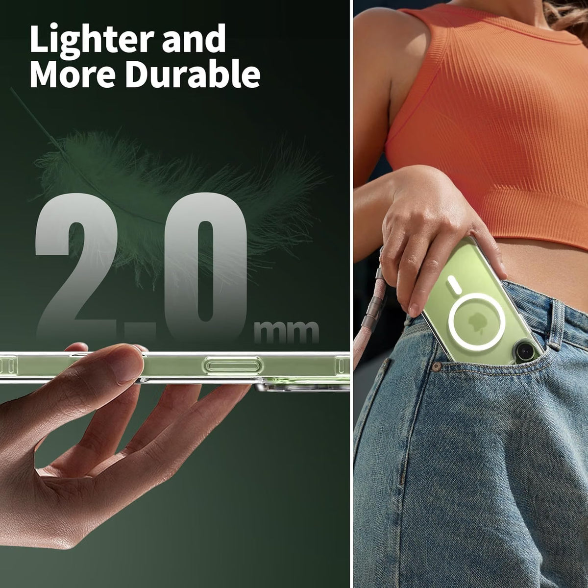 Kovrez Clear MagSafe Case (iPhone 17)