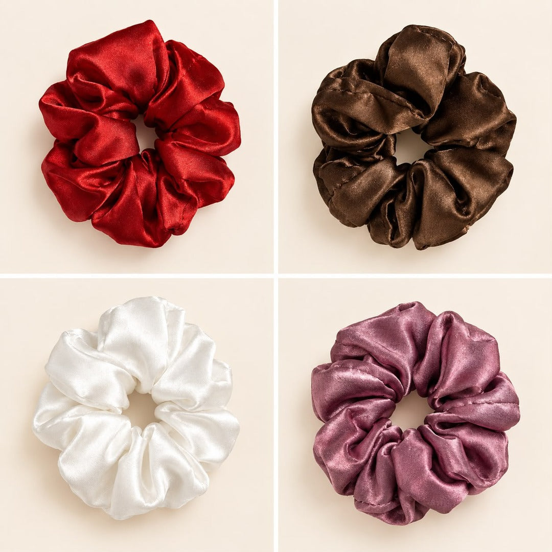 Kovrez Good Hair Day Scrunchies — Set of 4